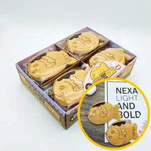 붕어빵 모양 동전지갑 1박스 부드러운 인형 파우치 학원용 달란트