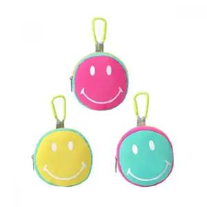 스마일 동전파우치 카드홀더 지폐보관 지갑 작은 지갑 컴팩트 지갑