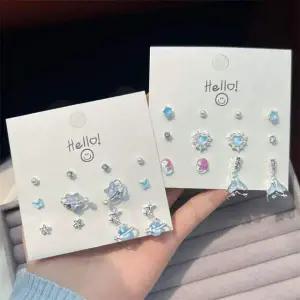 은침 미니 하트 우주 고래꼬리 별 큐빅 포인트 학생 데일리 귀걸이