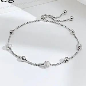 써지컬 스틸 팔찌 여자친구 선물 행운 기념일 레이어드 스타일