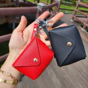 [골드스마일]탈부착 스트랩 소형 파우치 미니 동전 지갑 여성용 컴팩트 수납