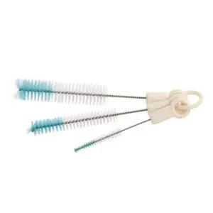 [에이치플러스몰]빨대 세척솔 3종 1P 스트로우 브러쉬 틈새 클리너 설거지 청소