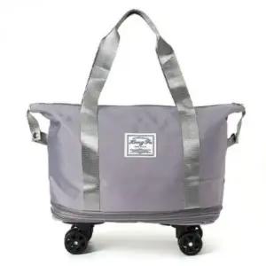 바퀴 가능한 여행용 트롤리 캐리어 가방 이동식 바퀴 부착형 여행