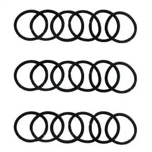 [콩심팥심]심플 헤어머리끈 개 세트 두께 MM 지름 0MM 0 비치용품 헤어 여성