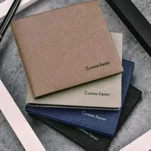 [셀러에이드]남성용 학생 슬림형 심플 디자인 반지갑 가벼운 카드지갑 컴팩트