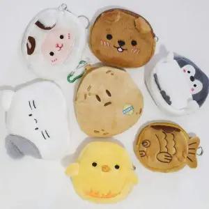 [셀러에이드]미니 캐릭터 동전지갑 애니멀 디자인 소형 지갑 귀여운 동물 패턴