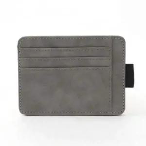 [셀러에이드]기본형 합성가죽 카드 지갑 교통카드 수납 미니 명함지갑 슬림