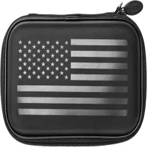 케이스마스터 아메리칸 플래그 센티넬 하드 케이스 액세서리 소프트스틸 보관 팁 6개의 및