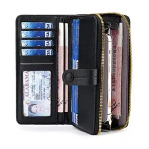 [셀러에이드]다양한 화폐 핸드폰 수납 장지갑 1P 아코디언 넓은 보관 해외여행