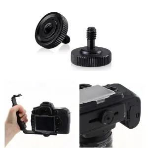 [골드스마일]카메라 삼각대 마운트 플래시 어댑터 1 4 고정 나사 볼트 조명