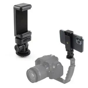 [골드스마일]핸드폰 각도 조절 콜드슈 마운트 삼각대 스탠드 1 4 나사 홀 핫슈