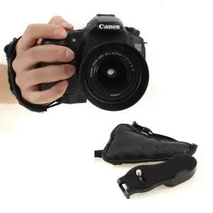 [골드스마일]DSLR 카메라 핸드 손목 가죽 그립 펜탁스 호환 액션캠 방송 장비 줄