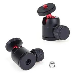 카메라 1 4 3 8 볼헤드 마운트 삼각대 모니터 마이크 모노포드