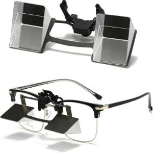 Bywo 새로운 게으른 안경 누워서 팔 프레임 프리즘 목을 뜨개질 볼 모바일 수 TV를 때 클립 읽거나 책을