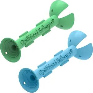 OptiWand Bullseye 대형 휴대용 소프트 콘택트 핑거 여행용 장치 눈에 잘 엔드 사이즈 띄는 및 삽입 핀처