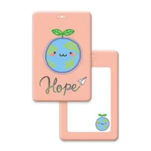 다용도 귀여운 명찰 지구 1P 이름표 목걸이 가방 네임텍 멀티텍