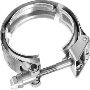 25인치 퀵 릴리스 V 밴드 클램프 스테인리스 스틸 배기 플랜지용 파이프 피팅퀵 304