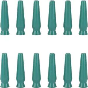 12팩 공막 렌즈 삽입 및 제거 여행용 실리콘 재사용 어플리케이터 케이스가 있는 도구 플런저 흡입 하드RGP