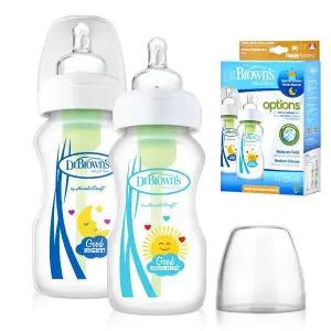 [닥터브라운] 햇님 달님 젖병 270ml 트윈팩 (한정판) /