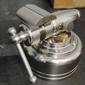 호환  304 회전식 50mm 스테인레스 스틸 벤치 플라이어 회전베이스가있는 조정 데스크탑 클램프 DIY 수제