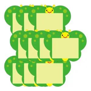 어린이 이름표 나비 초록 10개입 1P 어린이집 가방 유치원 네임택