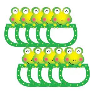 동물 어린이 이름표 개구리 10개입 1P 어린이집 가방 유치원 네임택