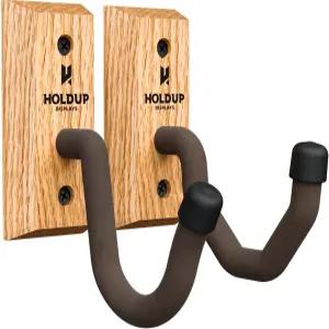 홀드 업 디스플레이 - 수평 건 랙 및 샷건 후크 보관 소총 산탄총 활 위스콘신에서 수확한 리얼 하드우드