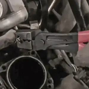 호환  자동차량용 워터 오일 파이프 플랫 밴드 링 클램프 플라이어 R 타입 칼라 호스 클립 클램프 플라이어