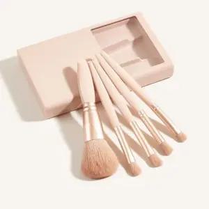 [비케이엠_62]출장용 브러시 외출용메이크업브러시 5종세트