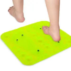 지압매트 발마사지기 발지압판 혈자리자극 욕실용 가정용 건강용품 족욕매트