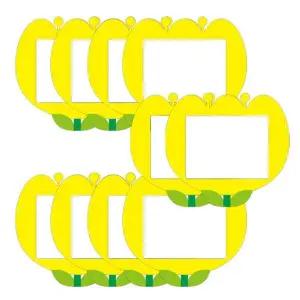 튤립 어린이 이름표 노랑 10개입 1P 어린이집 가방 유치원 네임텍