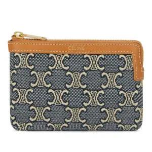 트리옹프 자카드 지퍼 동전지갑 10C662GX5 07PM