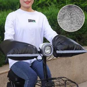 그립핸들워머 오토바이 바이크 방한장갑 반사띠 핸들커버 라이더