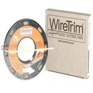 와이어트림 가장자리 커팅 테이프 14인치 100피트롤 파이버라인 1개