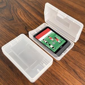 호환 1-10PCS 투명 게임 카드 보관 상자 GBA 휴대용 방진 보호 커버 케이스 보이 어드밴스 적합