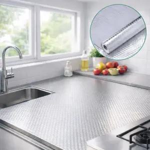 알루미늄 주방 보호 시트지 방수 오염 방지 간편 커팅