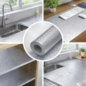 알루미늄 주방 시트지 방수 방유 싱크대 상판 가구 리폼 다용도 40x200