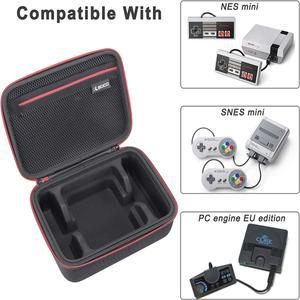 호환 닌텐도 엔터테인먼트 시스템용 휴대용 케이스  NES 클래식 에디션  슈퍼 미니용  콘솔용 보호 보관