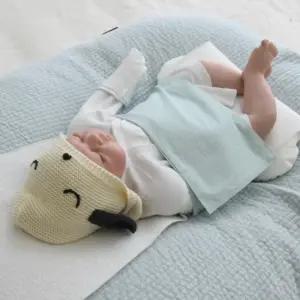 제이앤제나 수유쿠션 인견 메쉬 커버 솜 민트블루 9도