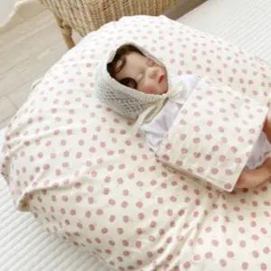 제이앤제나 아기 수유 쿠션 두상 보호 애플 핑크 18도