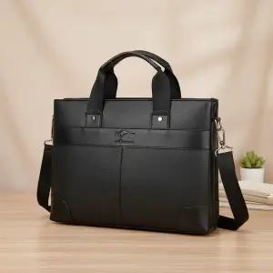 [신세계라이브쇼핑][옷자락] 남성용 사무용 가죽 노트북 크로스백