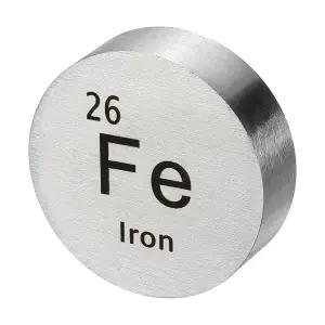 파티킬 철제 종이 무게 1파운드 사무실 블록 금속 듀티 원형 헤비 장식용 책상