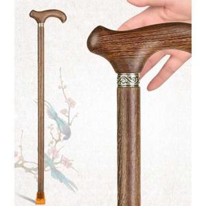 나무 지팡이 원목 155 145 46 목재 싱글 네발 보조