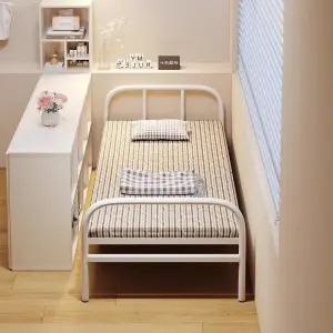 접이식 철제침대 간이 1인용 베드 원룸 프레임 하드 기숙사 철재