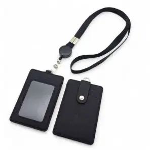 릴홀더 목걸이 사원증 카드지갑 블랙