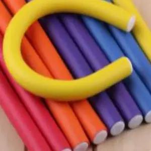 [골드스마일]TBZ 헤어롤러 10개 매직 롤러 DIY 스타일링 나선형 파마