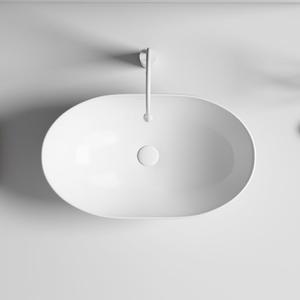 탑볼 세면기 화장실 디자인 미니 핑크세면대 포인트 핑크 A모델 긴다리 배수구