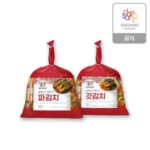 종가 갓김치1kg / 파김치900g 1+1 골라담기