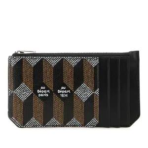 지오메트릭 컷 코너 가죽 카드지갑 SCAZ001 282