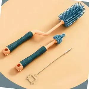 유아용품 세척도구 긴손잡이 나일론 브러시 물병 텀블러 빨대 청소 위생관리